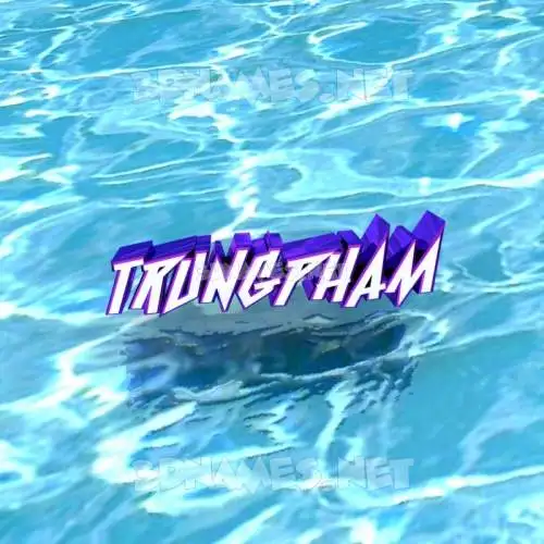 trungpham in Water style - 3D name wallpaper trungpham in Water style - 3D name wallpaper