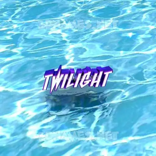 twilight in Water style - 3D name wallpaper twilight in Water style - 3D name wallpaper