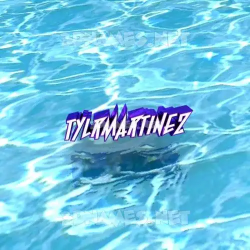 tylrmartinez in Water style - 3D name wallpaper