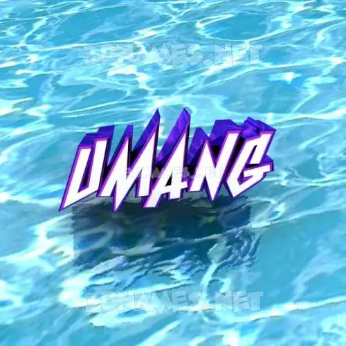 umang in Water style - 3D name wallpaper umang in Water style - 3D name wallpaper