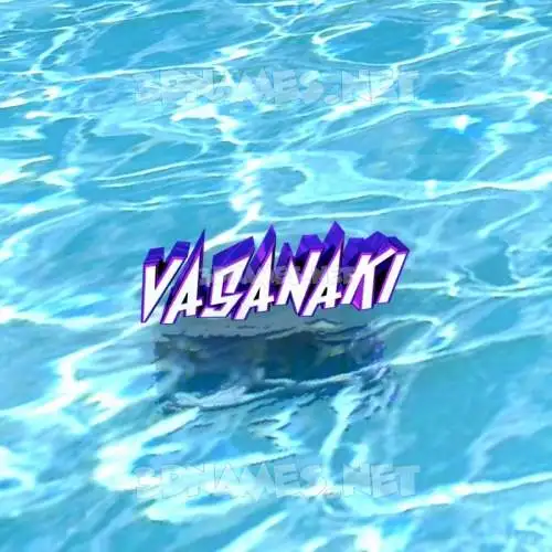 vasanaki in Water style - 3D name wallpaper vasanaki in Water style - 3D name wallpaper