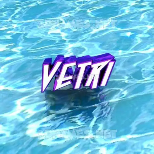 vetri in Water style - 3D name wallpaper vetri in Water style - 3D name wallpaper