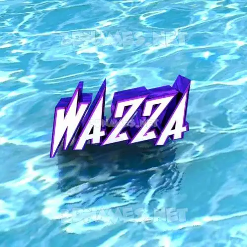 wazza in Water style - 3D name wallpaper wazza in Water style - 3D name wallpaper