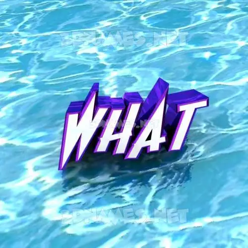 what in Water style - 3D name wallpaper what in Water style - 3D name wallpaper