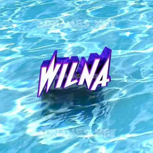 wilna in Water style - 3D name wallpaper wilna in Water style - 3D name wallpaper