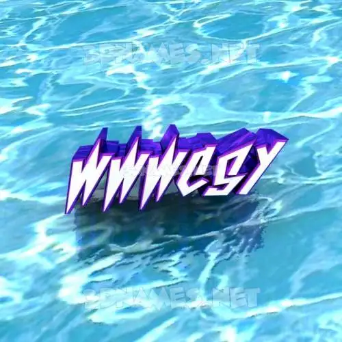 wwwcsy in Water style - 3D name wallpaper