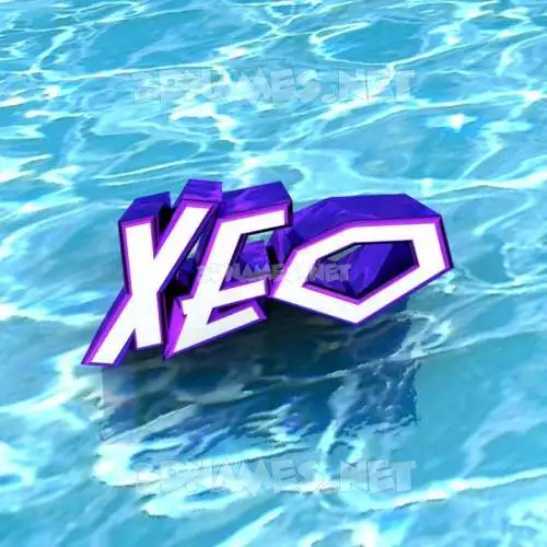 xeo in Water style - 3D name wallpaper xeo in Water style - 3D name wallpaper