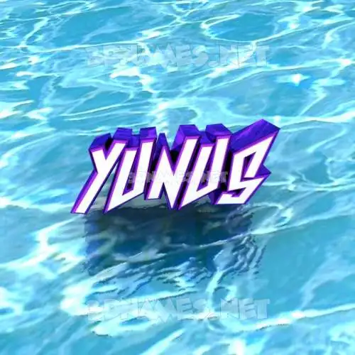 yunus in Water style - 3D name wallpaper yunus in Water style - 3D name wallpaper