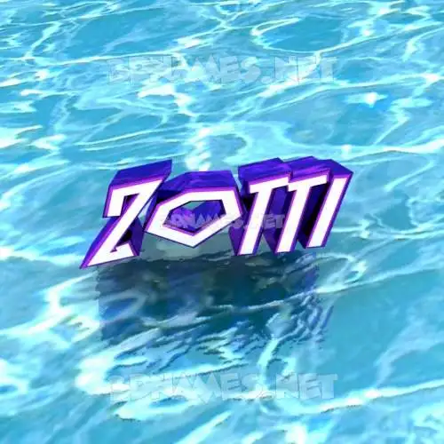 zotti in Water style - 3D name wallpaper zotti in Water style - 3D name wallpaper