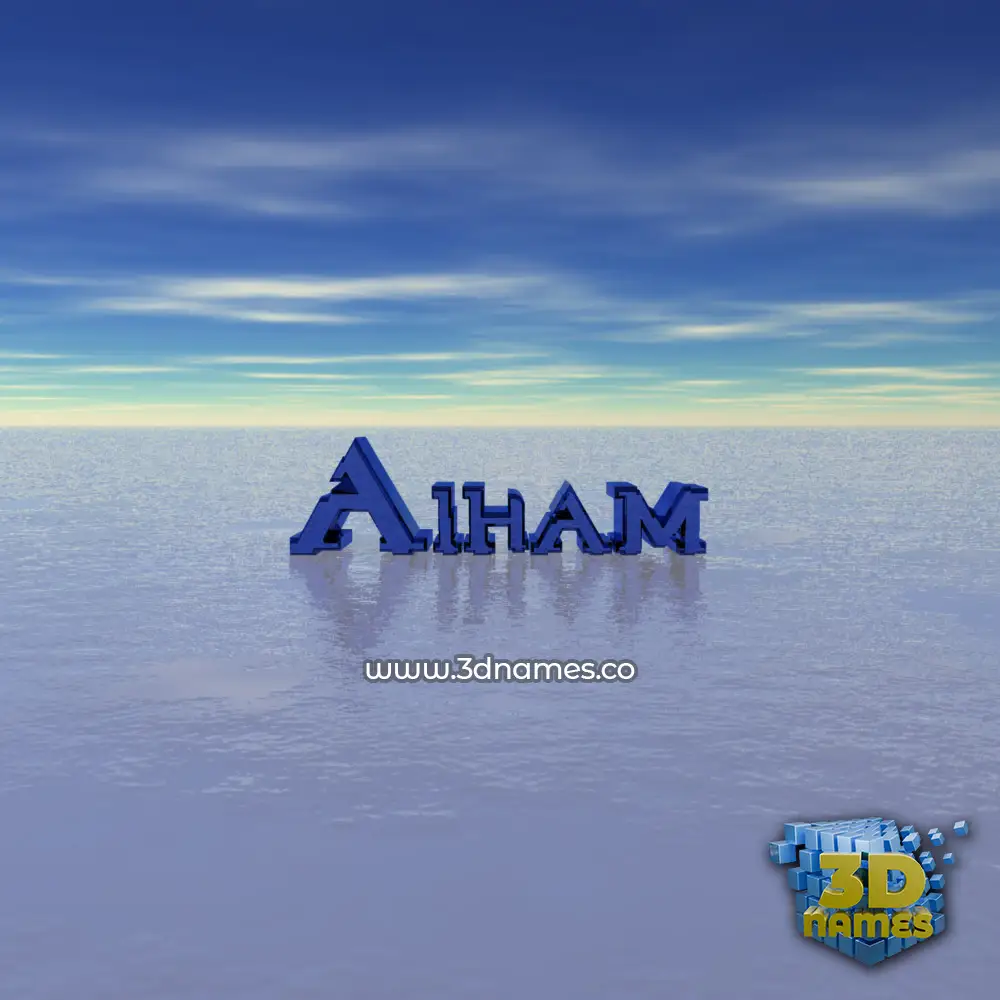 aiham in Horizon style - 3D name wallpaper aiham in Horizon style - 3D name wallpaper