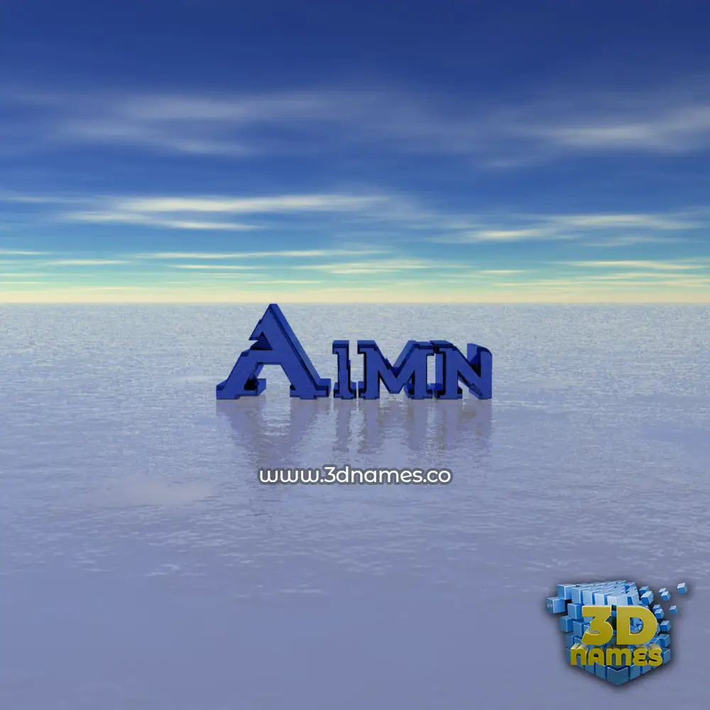 aimn in Horizon style - 3D name wallpaper aimn in Horizon style - 3D name wallpaper