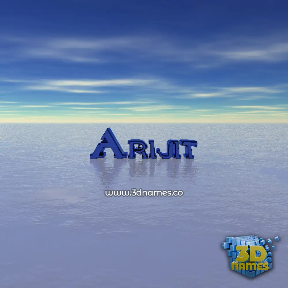 arijit in Horizon style - 3D name wallpaper arijit in Horizon style - 3D name wallpaper