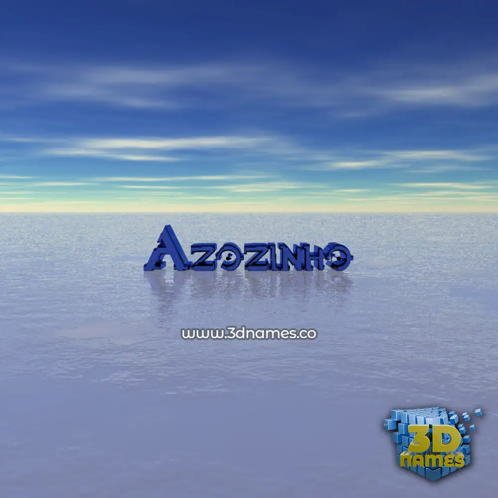 azozinho in Horizon style - 3D name wallpaper azozinho in Horizon style - 3D name wallpaper