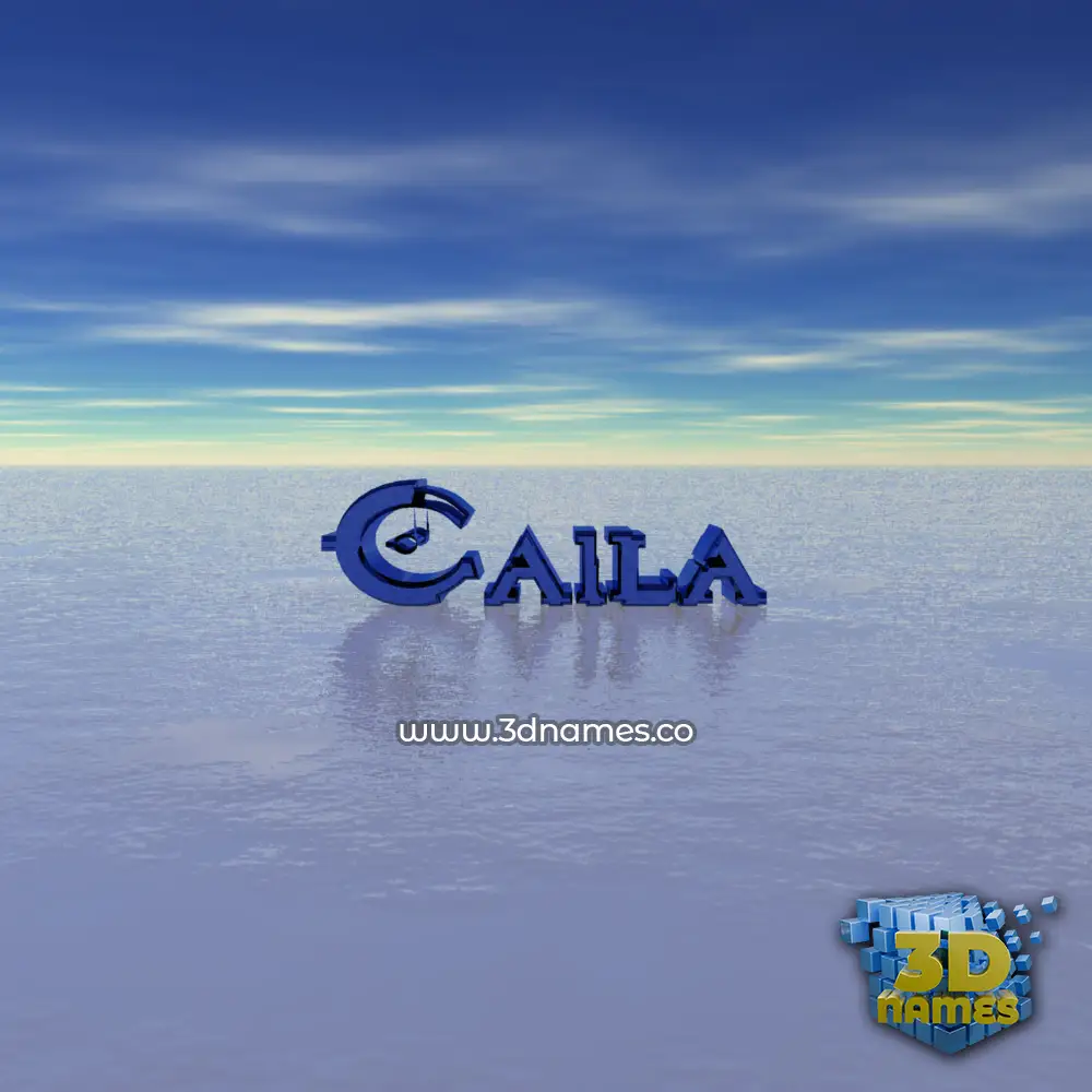 caila in Horizon style - 3D name wallpaper caila in Horizon style - 3D name wallpaper