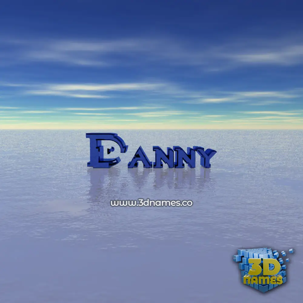 danny in Horizon style - 3D name wallpaper danny in Horizon style - 3D name wallpaper
