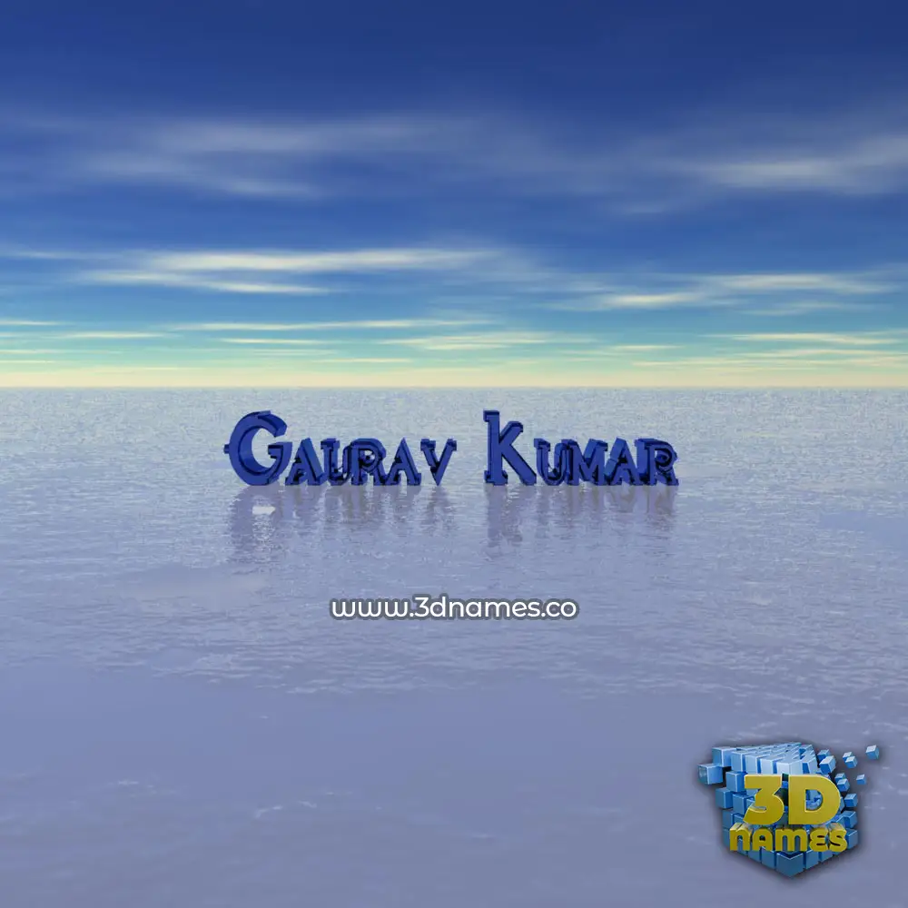 gaurav kumar in Horizon style - 3D name wallpaper gaurav kumar in Horizon style - 3D name wallpaper