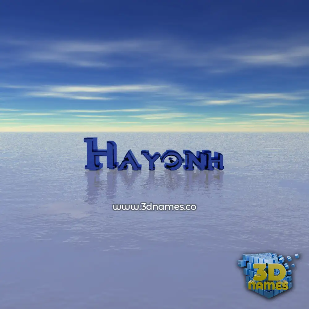 hayonh in Horizon style - 3D name wallpaper hayonh in Horizon style - 3D name wallpaper