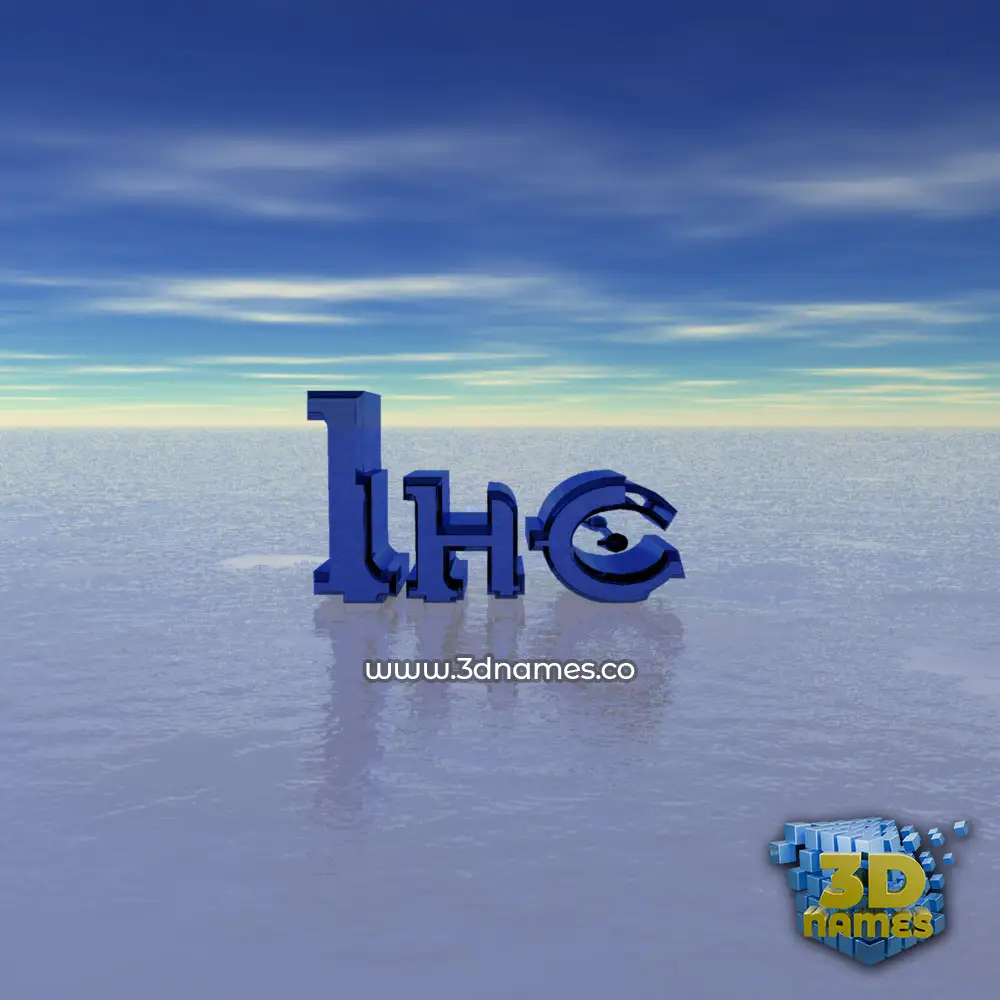 ihc in Horizon style - 3D name wallpaper