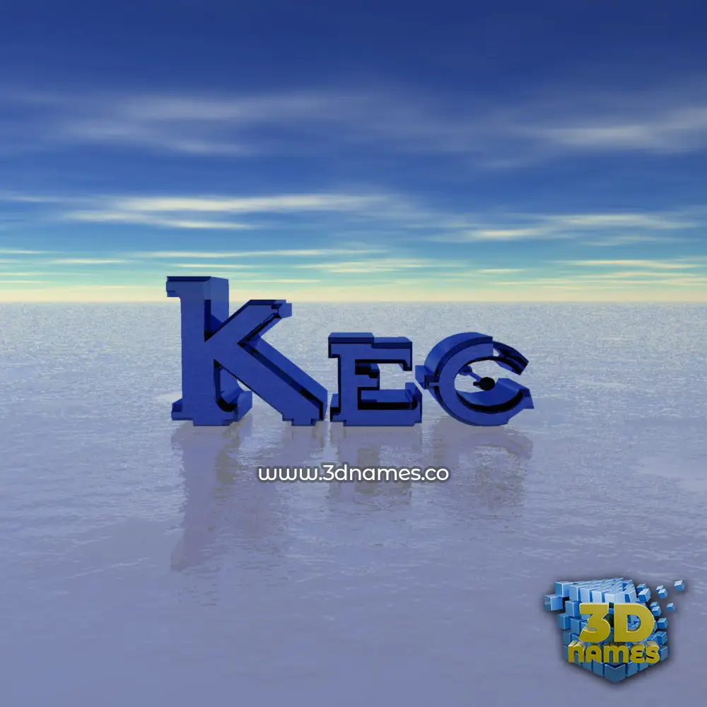 kec in Horizon style - 3D name wallpaper kec in Horizon style - 3D name wallpaper