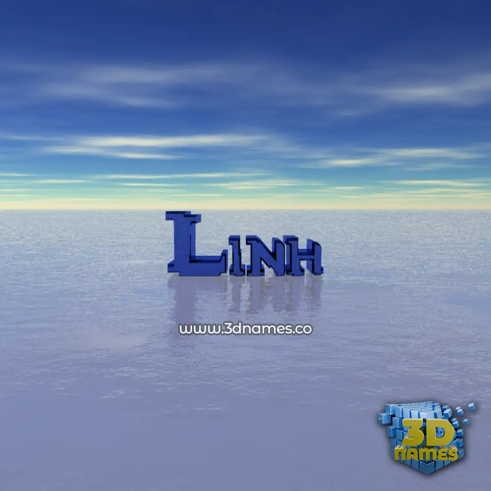 linh in Horizon style - 3D name wallpaper linh in Horizon style - 3D name wallpaper