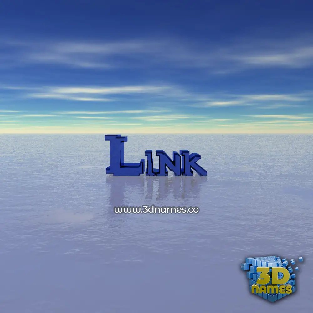 link in Horizon style - 3D name wallpaper link in Horizon style - 3D name wallpaper