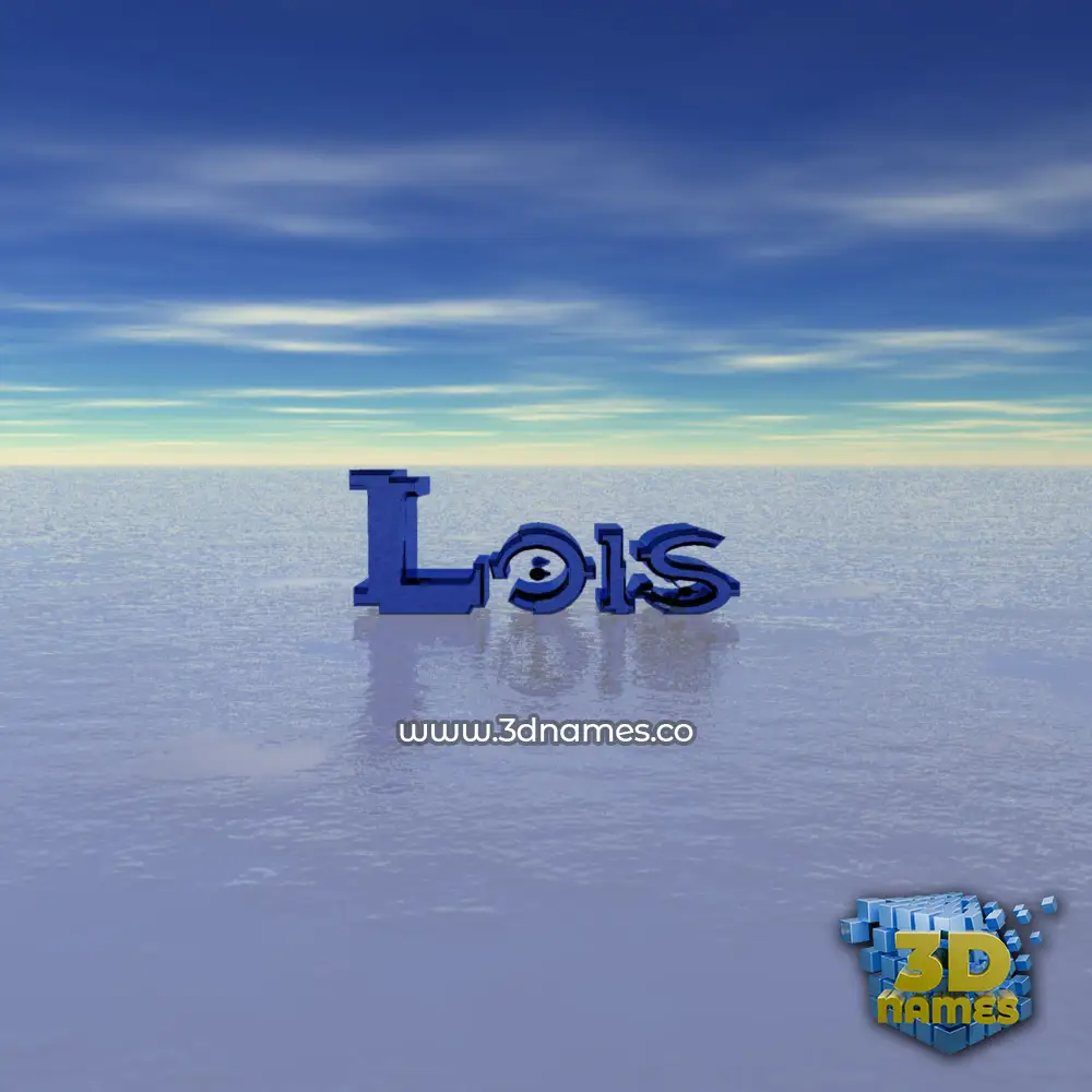 lois in Horizon style - 3D name wallpaper lois in Horizon style - 3D name wallpaper