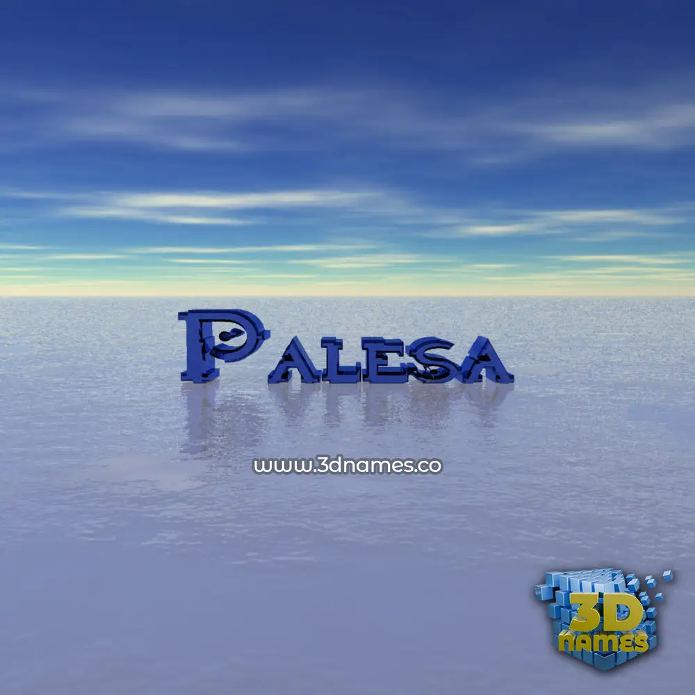 palesa in Horizon style - 3D name wallpaper palesa in Horizon style - 3D name wallpaper