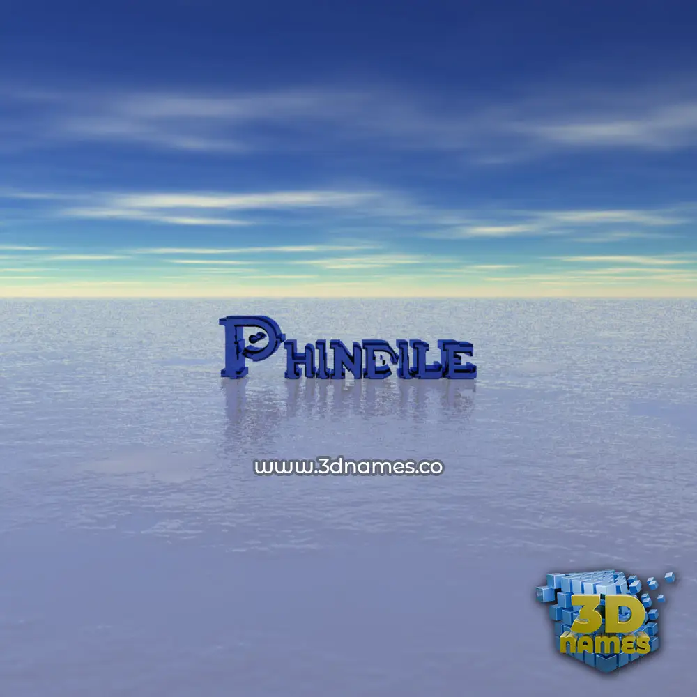 phindile in Horizon style - 3D name wallpaper phindile in Horizon style - 3D name wallpaper
