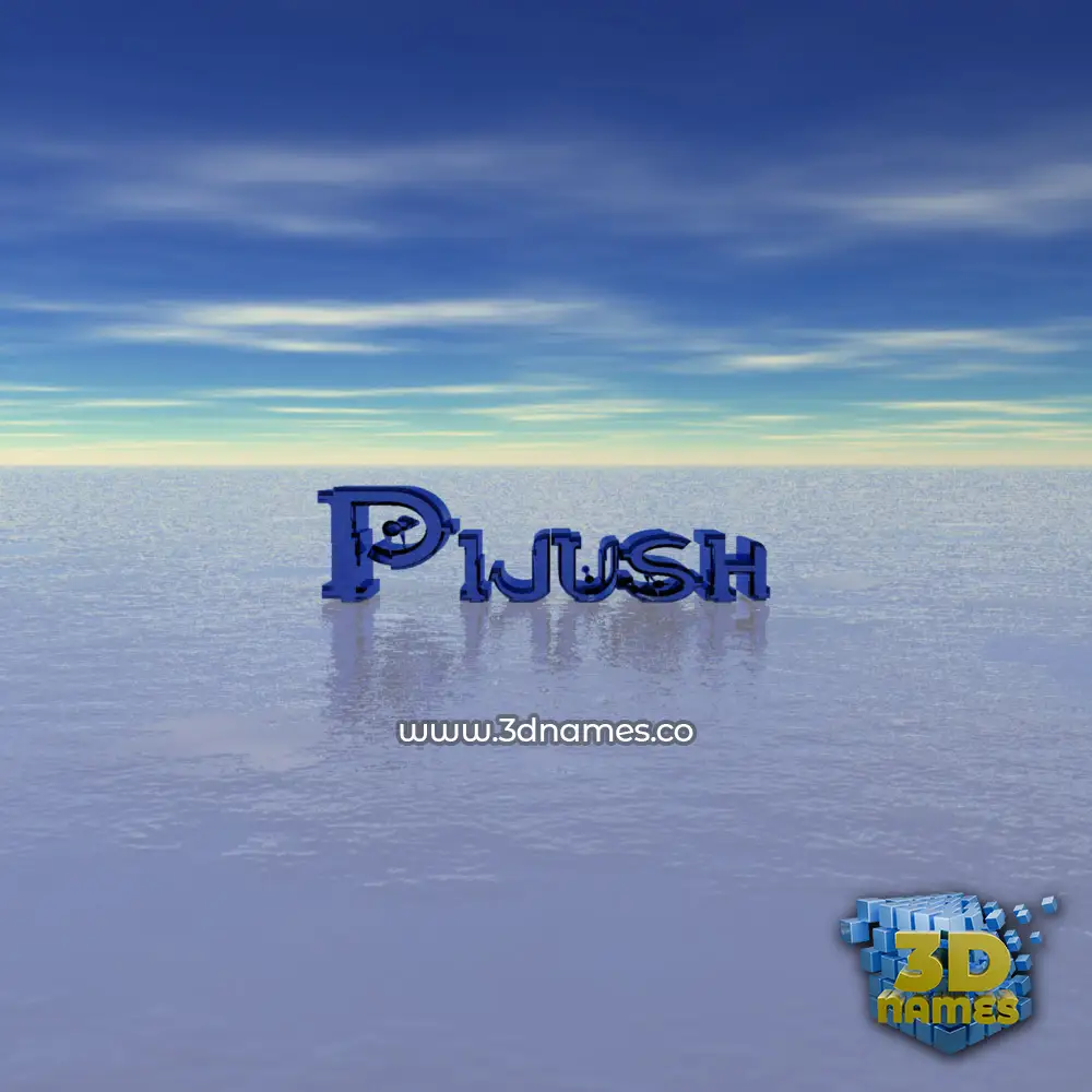 pijush in Horizon style - 3D name wallpaper pijush in Horizon style - 3D name wallpaper