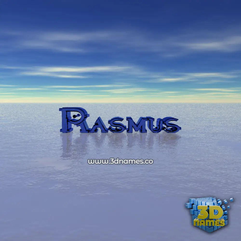 rasmus in Horizon style - 3D name wallpaper