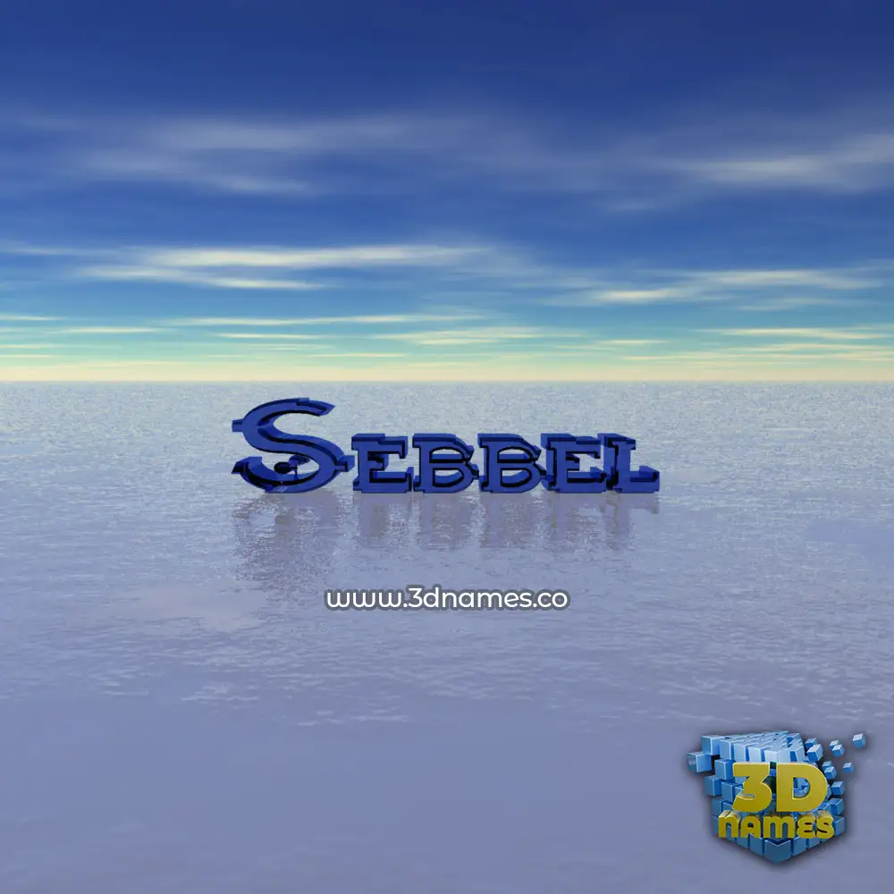 sebbel in Horizon style - 3D name wallpaper sebbel in Horizon style - 3D name wallpaper
