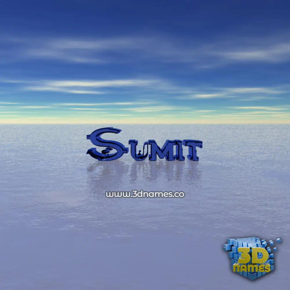 sumit in Horizon style - 3D name wallpaper sumit in Horizon style - 3D name wallpaper