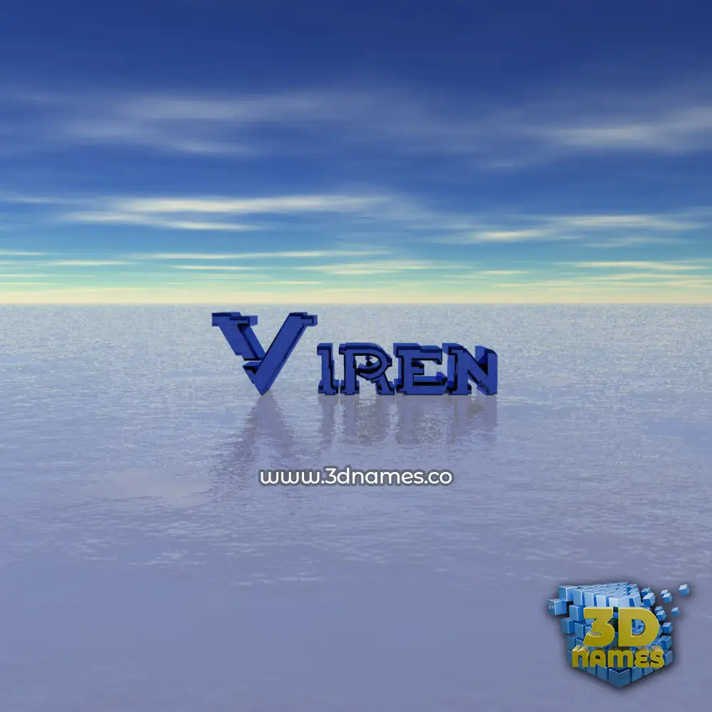 viren in Horizon style - 3D name wallpaper viren in Horizon style - 3D name wallpaper