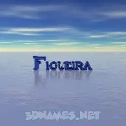 figueira in Horizon style - 3D name wallpaper