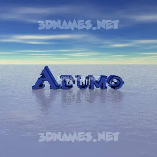 adumo in Horizon style - 3D name wallpaper adumo in Horizon style - 3D name wallpaper