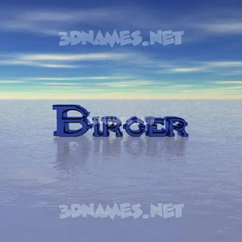 birger in Horizon style - 3D name wallpaper birger in Horizon style - 3D name wallpaper