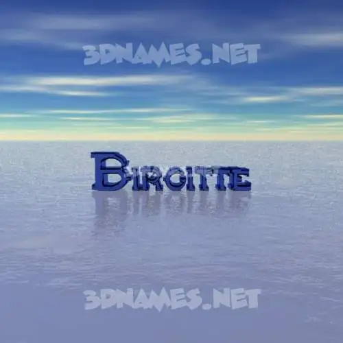 birgitte in Horizon style - 3D name wallpaper birgitte in Horizon style - 3D name wallpaper