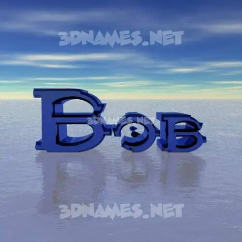 bob in Horizon style - 3D name wallpaper bob in Horizon style - 3D name wallpaper