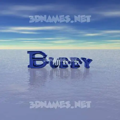 buddy in Horizon style - 3D name wallpaper buddy in Horizon style - 3D name wallpaper