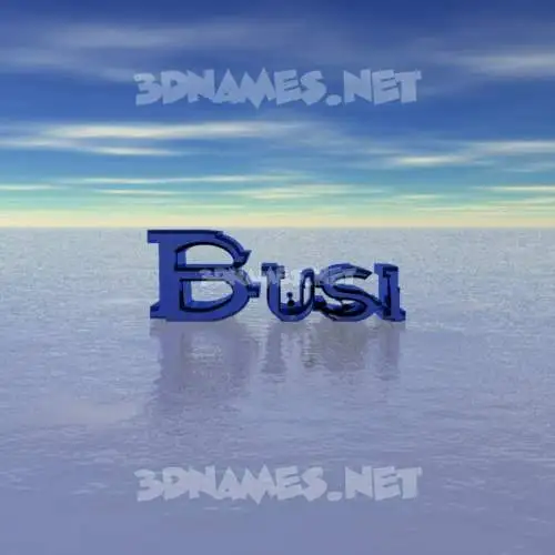 busi in Horizon style - 3D name wallpaper busi in Horizon style - 3D name wallpaper