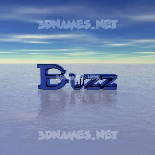 buzz in Horizon style - 3D name wallpaper buzz in Horizon style - 3D name wallpaper
