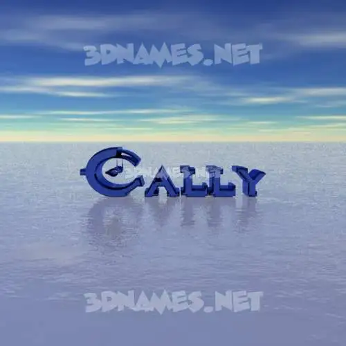 cally in Horizon style - 3D name wallpaper cally in Horizon style - 3D name wallpaper