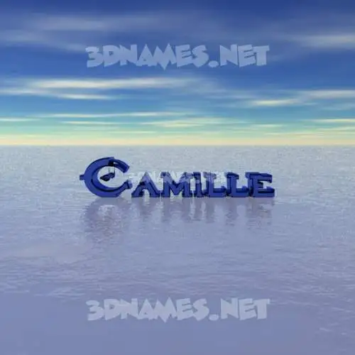camille in Horizon style - 3D name wallpaper camille in Horizon style - 3D name wallpaper