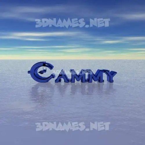 cammy in Horizon style - 3D name wallpaper cammy in Horizon style - 3D name wallpaper