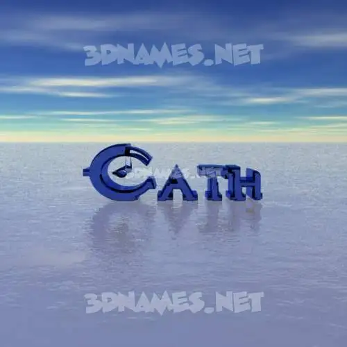 cath in Horizon style - 3D name wallpaper cath in Horizon style - 3D name wallpaper