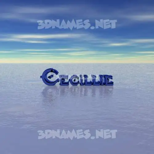 cecillie in Horizon style - 3D name wallpaper cecillie in Horizon style - 3D name wallpaper