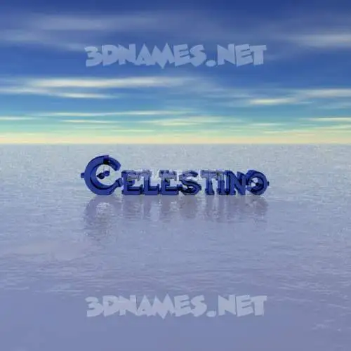 celestino in Horizon style - 3D name wallpaper celestino in Horizon style - 3D name wallpaper