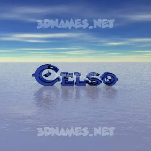 celso in Horizon style - 3D name wallpaper celso in Horizon style - 3D name wallpaper