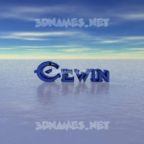 cewin in Horizon style - 3D name wallpaper cewin in Horizon style - 3D name wallpaper