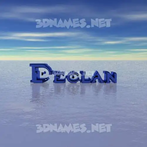 declan in Horizon style - 3D name wallpaper declan in Horizon style - 3D name wallpaper